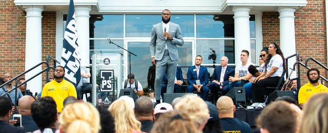 LeBron James’ College Promise Starts Long Before Tuition Fees Are Waived